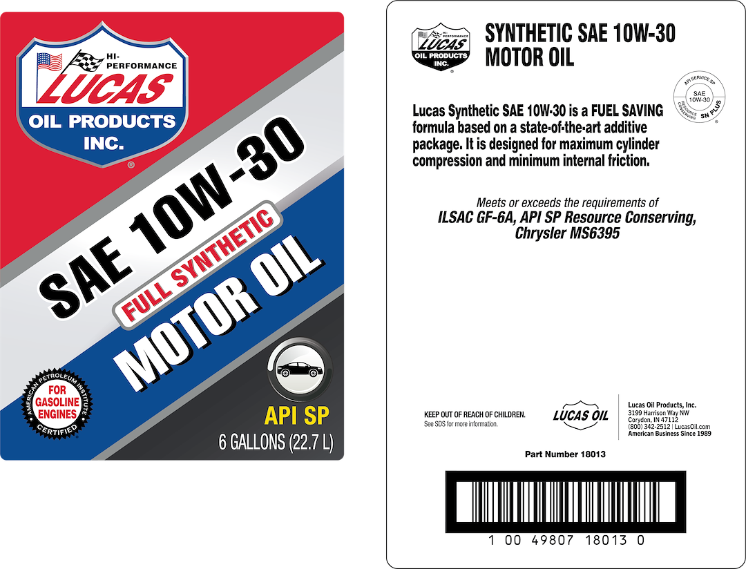 Lucas Oil 18013 Oil||18013_Syn 10w30_6gal_Rev06_8-10-2025.Png||86||l4418013||2537744