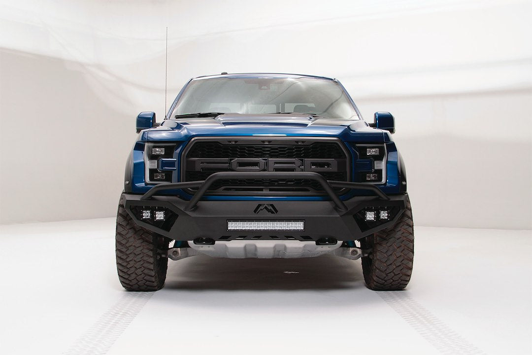 Product of Fab Fours FF17-D4352-1 Vengeance Steel Matte Powder Coated Bumper 