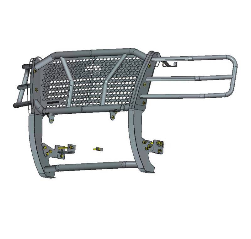 Black Horse Offroad Ru-Chsi07-B-Kit Grille Guard||ru-Chsi07-B-Kit_9.Jpeg||94||blkchsi07bkit||2238408