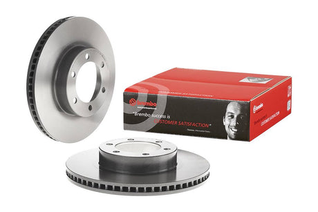 Product of Brembo 09A20411C02 Vented 1 Piece Brake Rotor 