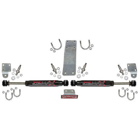 Product of Skyjacker Suspensions 8204 Dual Twin Tube Steering Stabilizer 
