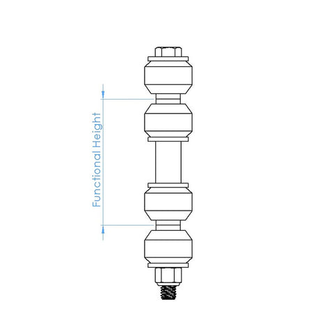 Product of Addco 45-013-BU Stabilizer Bar Link Kit 