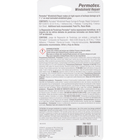 Product of Permatex 16067 Windshield Repair Kit