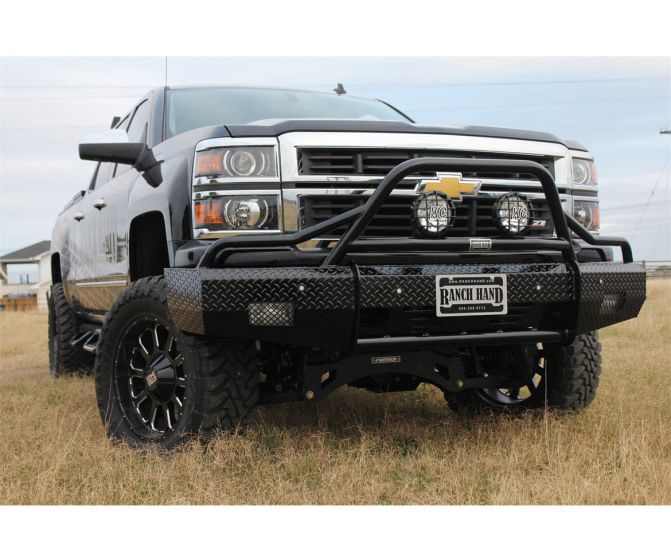 Product of Ranch Hand BSC14HBL1 SUMMIT Steel Matte Bumper 