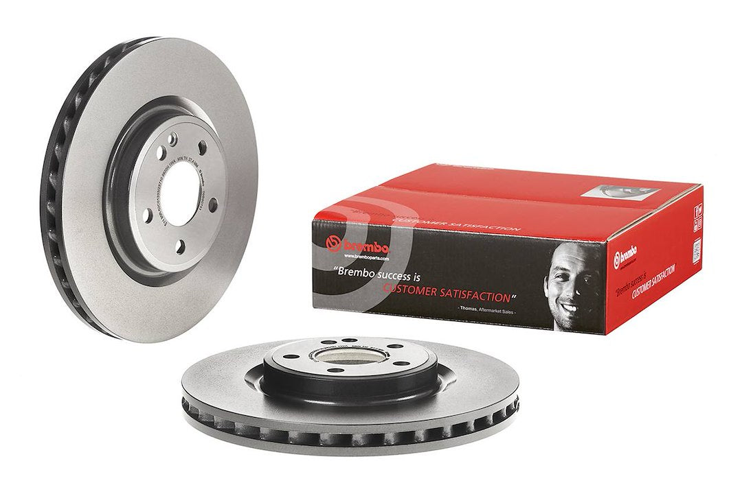 Product of Brembo 09B80741C02 Vented 1 Piece Brake Rotor 