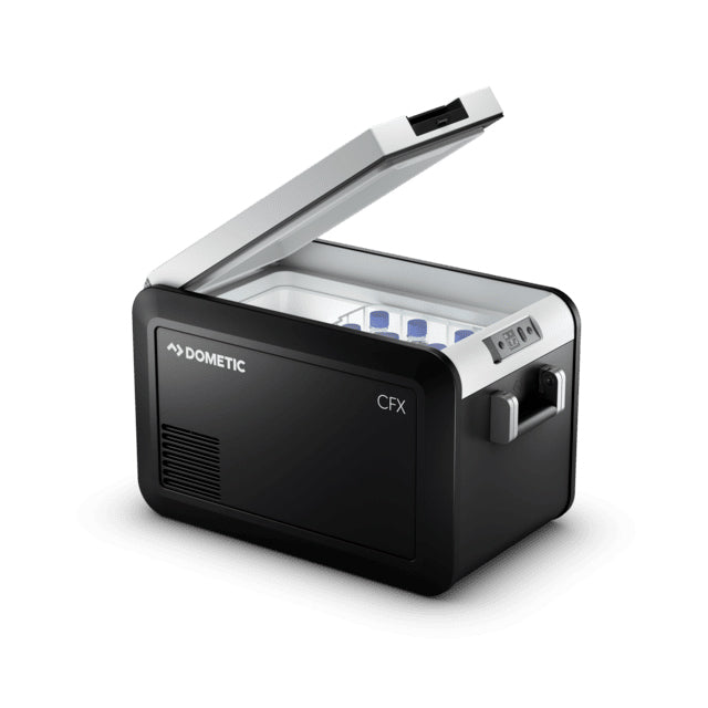 Product of Dometic Outdoor Division 36 Liter/ 50 Can Storage Volume Single Compartment Adjustable For Refrigerator Or Freezer Function , Gray 