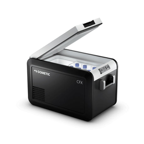 Product of Dometic Outdoor Division 36 Liter/ 50 Can Storage Volume Single Compartment Adjustable For Refrigerator Or Freezer Function , Gray 
