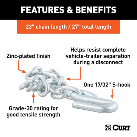 Curt 80300 Trailer Safety Chain||80300_3008x1990_Fa.Jpg||86||c9380300||1271756