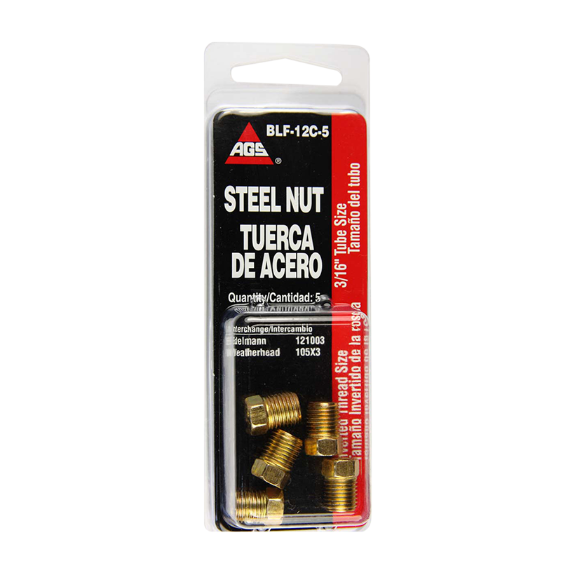 American Grease Stick (Ags) Blf-12c-5 Tube End Fitting Nut||blf-12c-5_Aeb78403-2eba-4a40-83e6-Efac295e6655_4500x.Png||85||a79blf12c5||864234