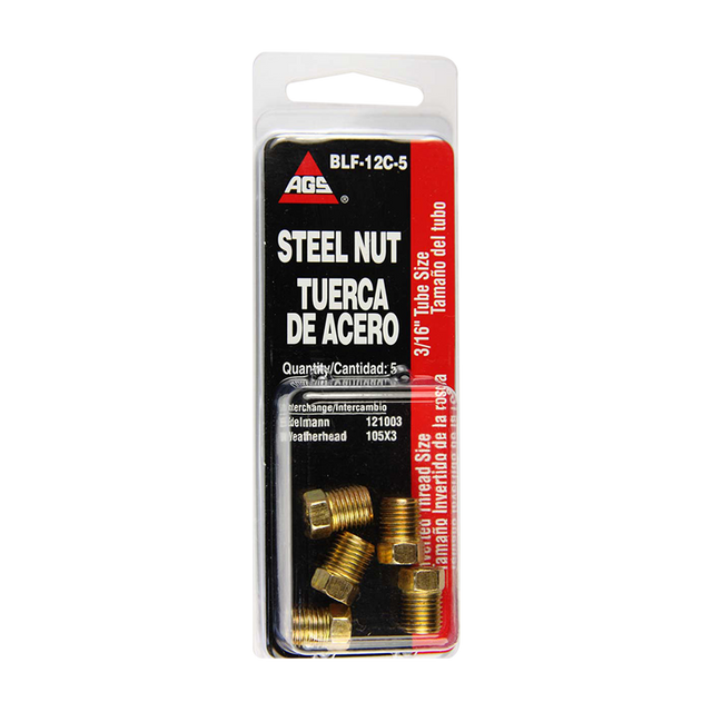 American Grease Stick (Ags) Blf-12c-5 Tube End Fitting Nut||blf-12c-5_Aeb78403-2eba-4a40-83e6-Efac295e6655_4500x.Png||85||a79blf12c5||864234