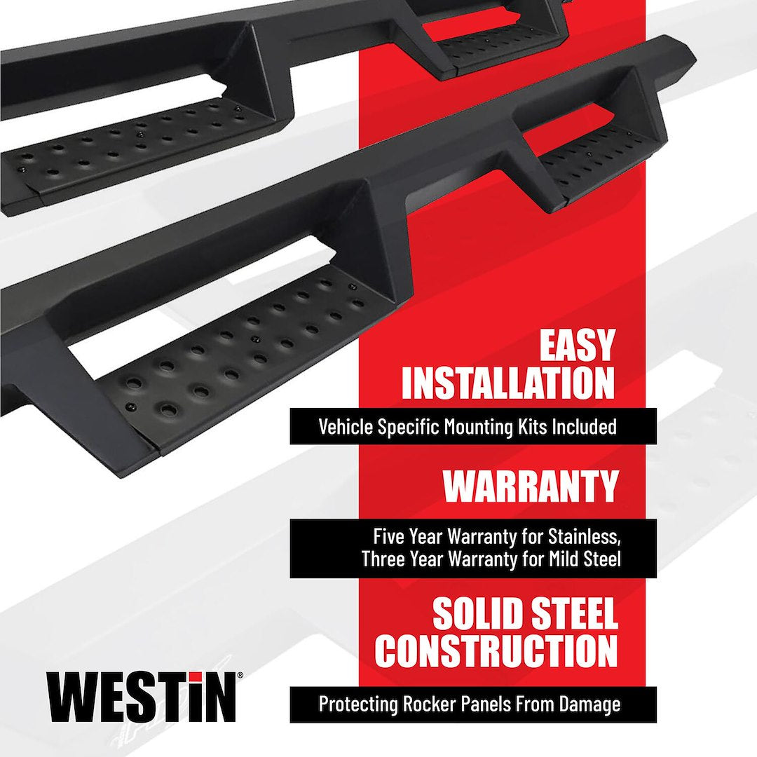 Product of Westin Automotive 56-138352 HDX Nerf Bar With Drop Down Steps 