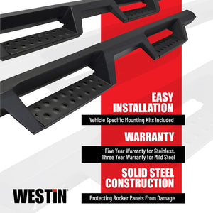 Product of Westin Automotive 56-138352 HDX Nerf Bar With Drop Down Steps 