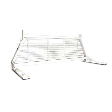 Product of Westin Automotive 57-8003 Bolt-On White Powder Coated Bar Style Headache Rack 