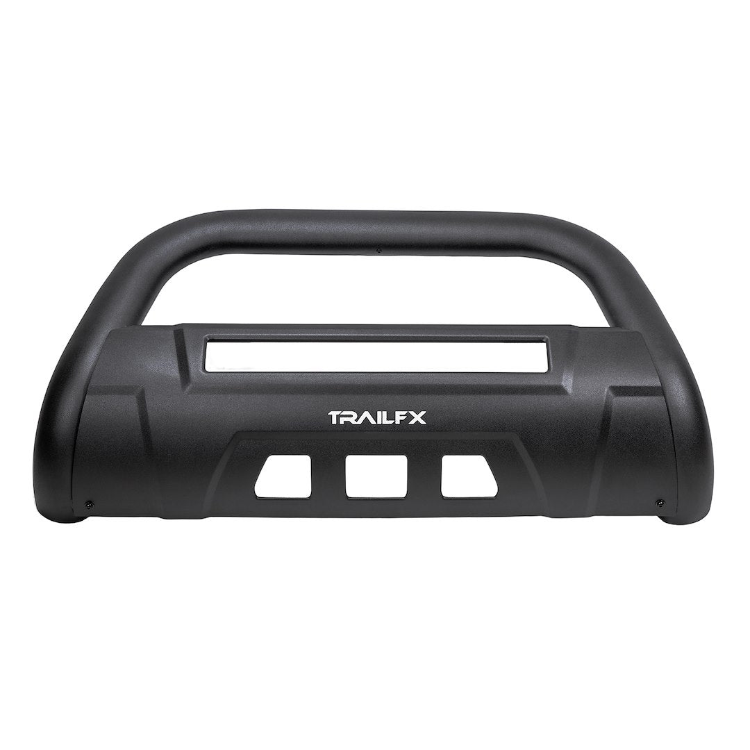 Product of TrailFX B1613T Bull Bar Black Matte Titanium Powder Coated 3-1/2 Inch Yes with skid plate 