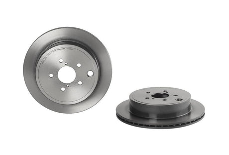 Product of Brembo 09C66211C02 Vented 1 Piece Brake Rotor 