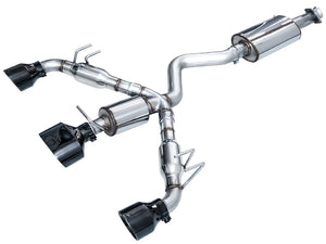 Product of AWE Tuning 3015-53472 Touring Edition Cat-Back System Single Exhaust System Kit 