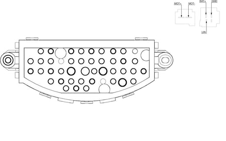 Mahle/ Clevite Abr 22 000s Heater Fan Motor Resistor||abr 22 000s_1.Jpg||86||m25abr22000s||1693910