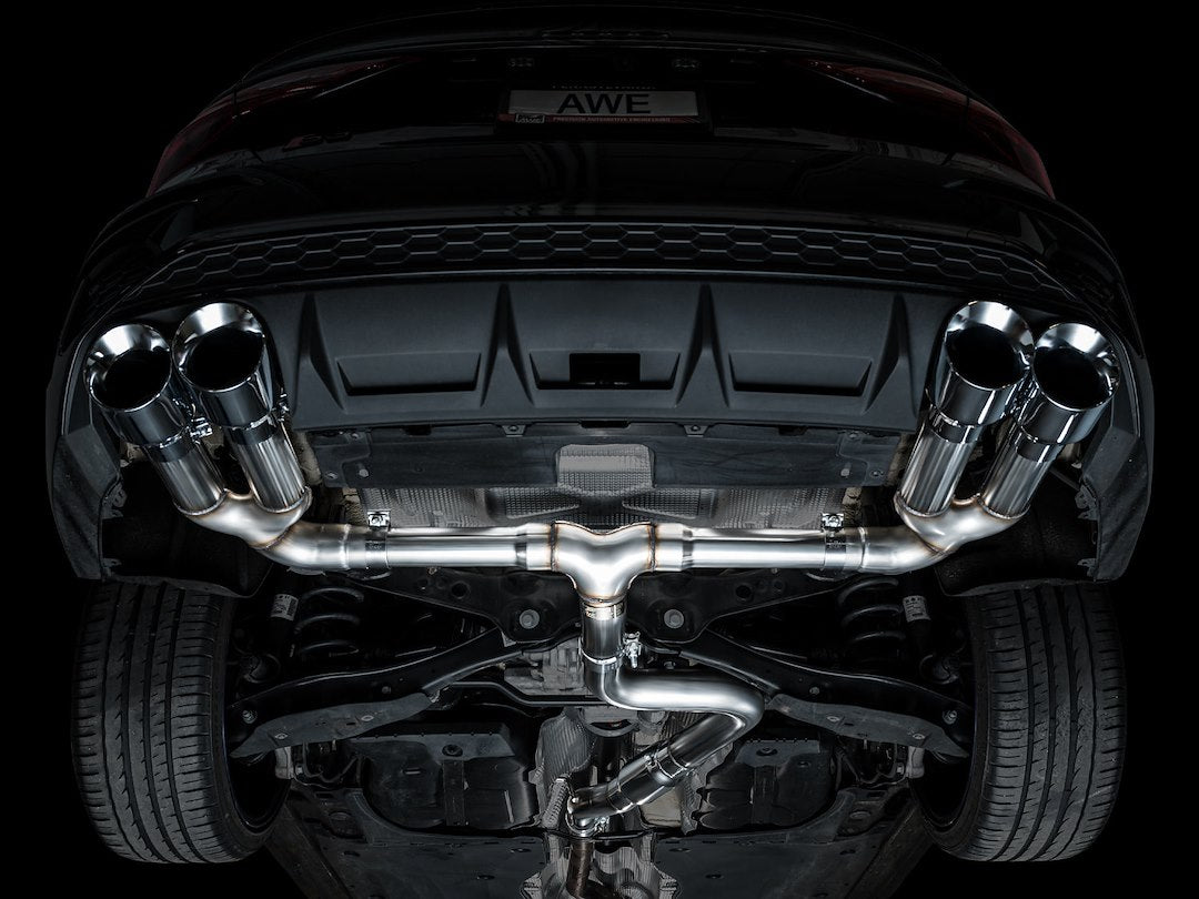 Product of AWE Tuning 3020-42897 Track Edition Cat-Back System Exhaust System Kit 