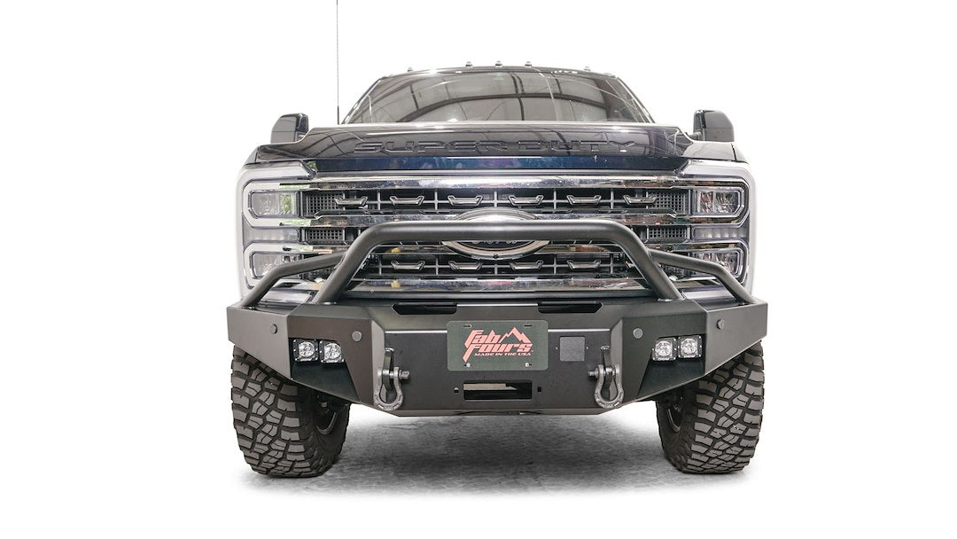 Product of Fab Fours FS23-A5952-1 Premium Steel Powder Coated Bumper 