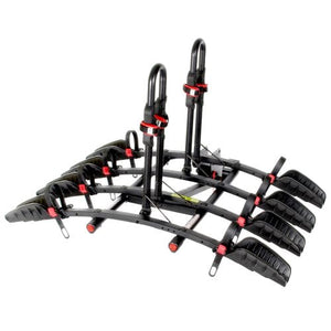 Product of Trimax Locks RMBR4 4 Bikes Bike Wheel Rests On Straps Bike Rack - Receiver Hitch Mount Yes 
