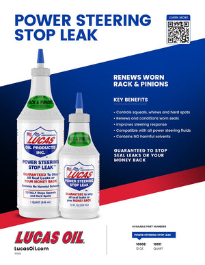 Product of Lucas Oil 10011 Power Steering Fluid