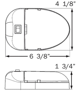 Optronics Rvil35p Interior Light||||86||o24rvil35p||1910637