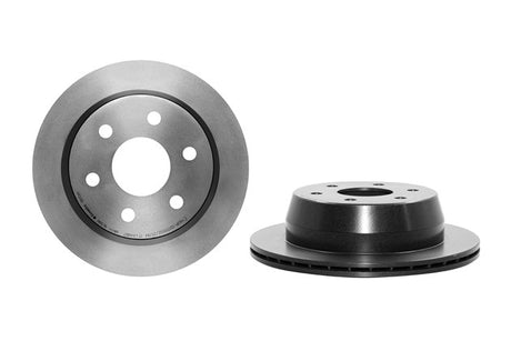 Product of Brembo 09881081C02 Vented 1 Piece Brake Rotor 