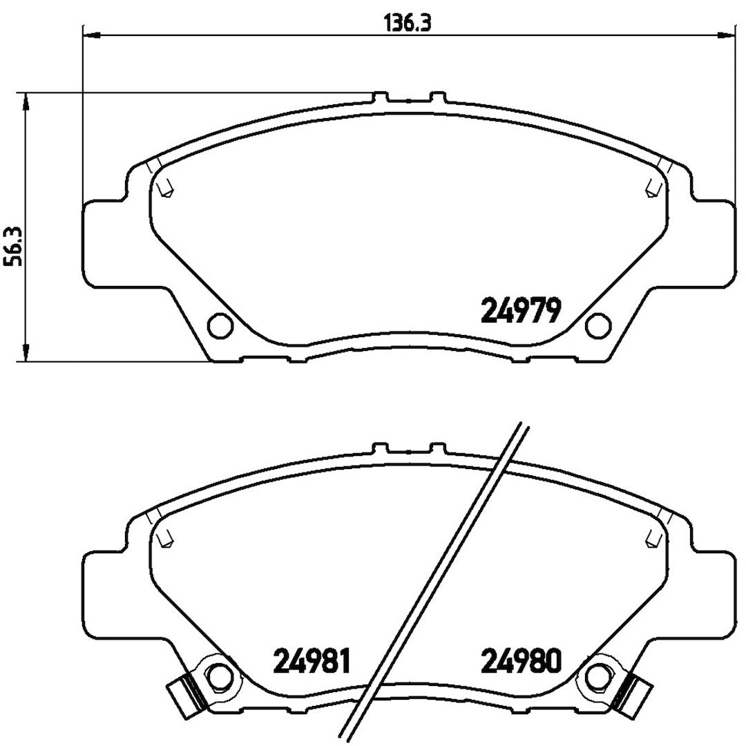 Brembo P28050x Brake Pad||p28050x_Drw.Jpg||88||brmp28050x||1754950