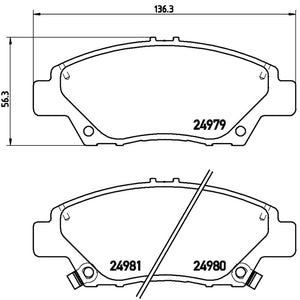 Brembo P28050x Brake Pad||p28050x_Drw.Jpg||88||brmp28050x||1754950