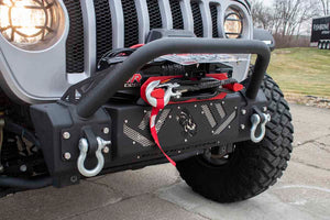 Product of Fishbone Offroad FB22341 Barracuda Steel Powder Coated Bumper 