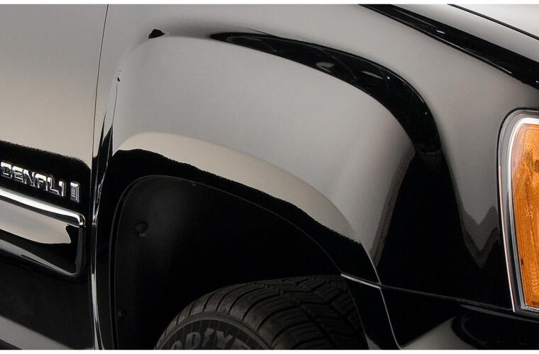 Product of Bushwacker 40939-02 Non-Exposed Fasteners Black Fender Flare - Set Of 4 