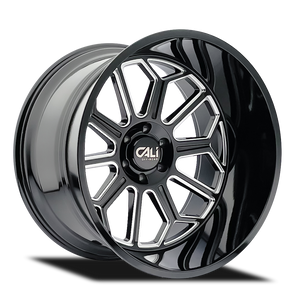 Cali Off-Road 9117-24483bm Wheel||9117 Auburn_Gloss Black With Milled Accents_6 Lug.Png||85||wgh911724483b||2268854