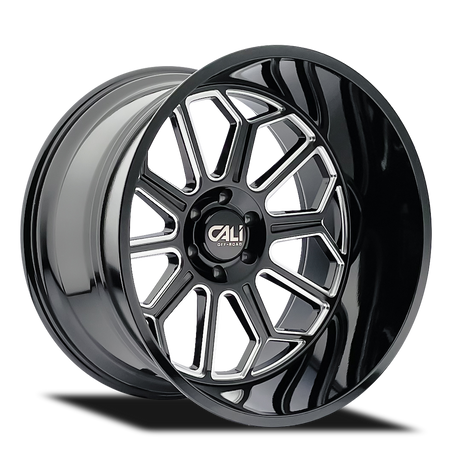 Cali Off-Road 9117-24483bm Wheel||9117 Auburn_Gloss Black With Milled Accents_6 Lug.Png||85||wgh911724483b||2268854