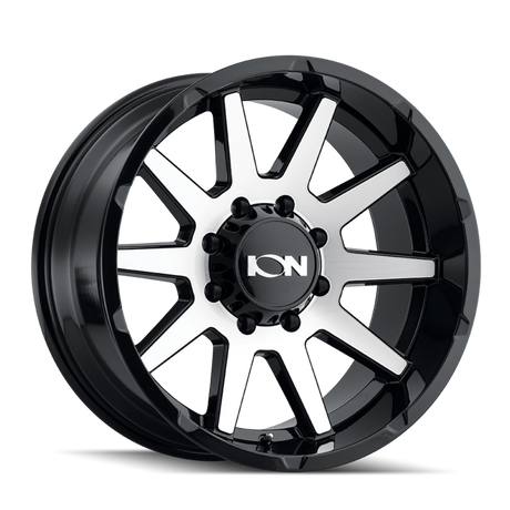 Ion Wheels 143-2181bm Wheel||series 143_Gloss Black With Machined Face_8 Lug.Png||85||wghc000003117||2125796