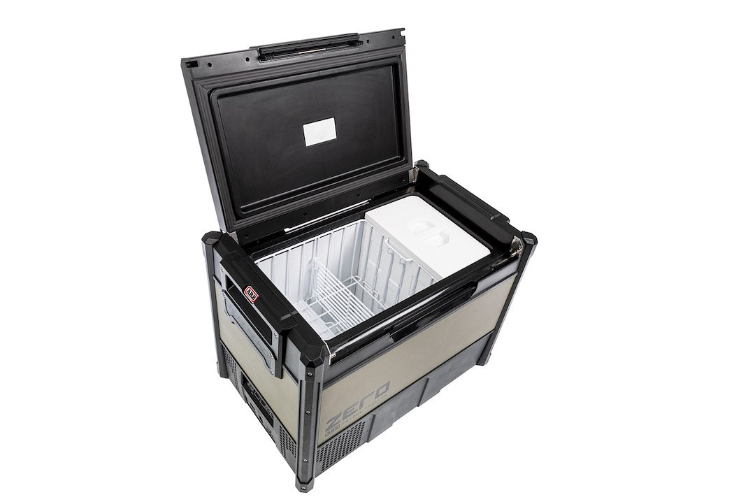 Product of ARB 2.4 Cubic Feet Dual Compartment 1 Door Refrigerator , Black/ Tan 