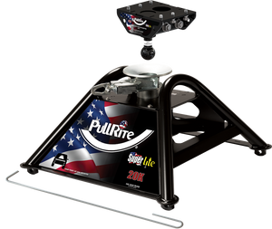 Product of PullRite 2400 Fixed 20000 Pound 2-Way Fifth Wheel Trailer Hitch 