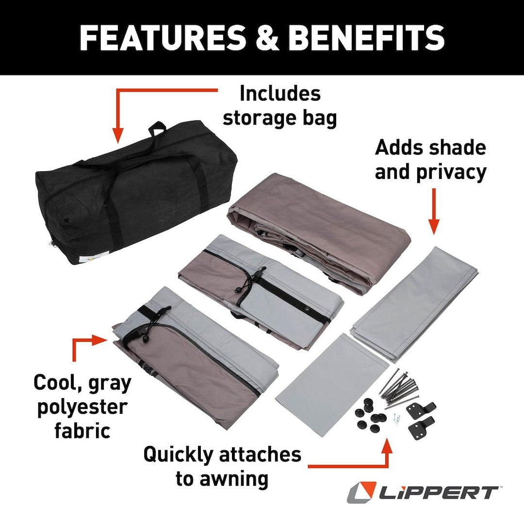Lippert 362233 Awning Enclosure||||89||m6v362233||1909777