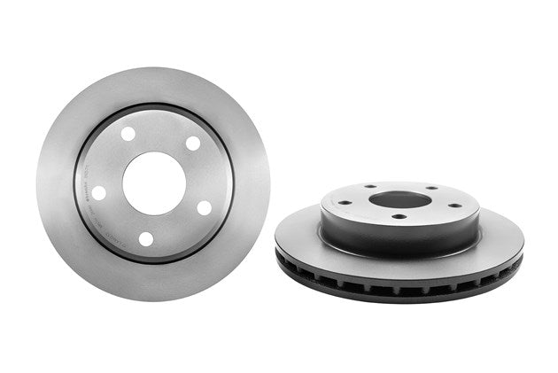 Product of Brembo 09B65711C02 Vented 1 Piece Brake Rotor 