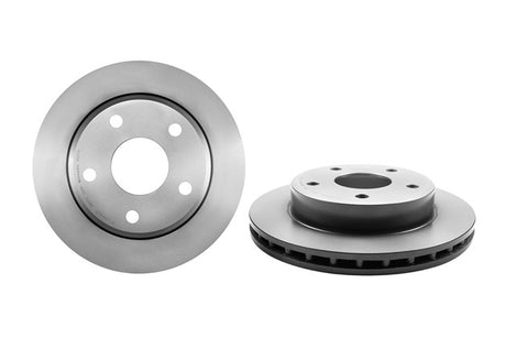 Product of Brembo 09B65711C02 Vented 1 Piece Brake Rotor 