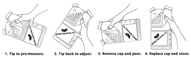 Product of Wirthco 72300 Measure And Pour Bottle