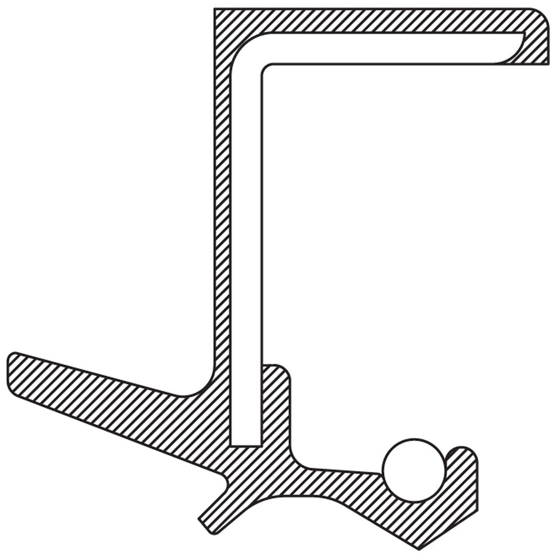 Product of National Seal 710413 Axle Tube Seal