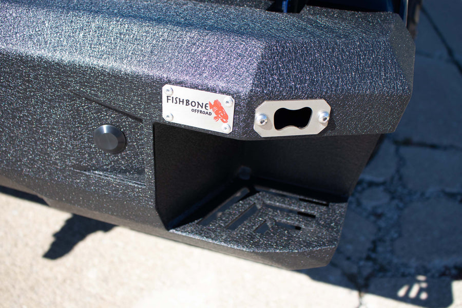 Product of Fishbone Offroad FB22364 Steel Powder Coated Bumper 