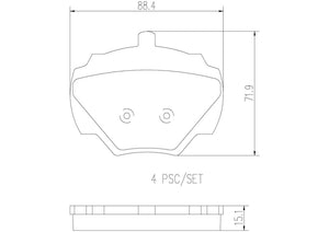 Brembo P44001n Brake Pad||p44001n_3.Jpg||88||brmp44001n||1267509
