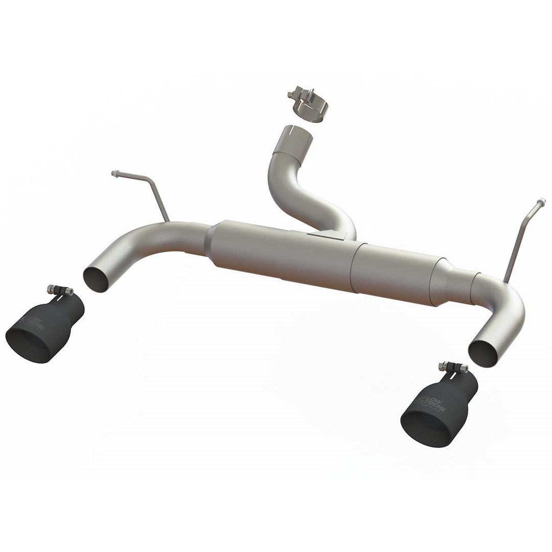 Product of SpeedFX 50600 MaxFlow Xtreme Axle Back System Single Exhaust System Kit 