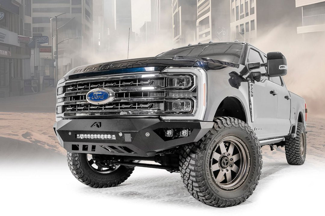 Product of Fab Fours FS23-V5951-1 Vengeance Steel Powder Coated Bumper 