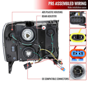 Spec-D Tuning 2lh-Sie07jm-G3-Go Headlight Assembly||2lh-Sie07jm-G3-Go_7.Jpg||92||sdtie07jmg3go||1573923
