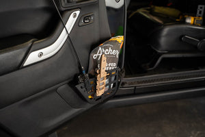 Dv8 Offroad Mpjk-07 Molle Cargo Panel||2011-2018-Jeep-Wrangler-Jk-Slim-Front-Door-Molle-Pockets-Installed-3.Jpg||92||dv8mpjk07||1628267