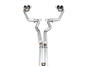 Product of AWE Tuning 3020-43072 Track Edition Cat-Back System Dual Exhaust System Kit 