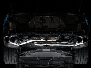 Product of AWE Tuning 3020-42080 Track Edition Cat-Back System Dual Exhaust System Kit 