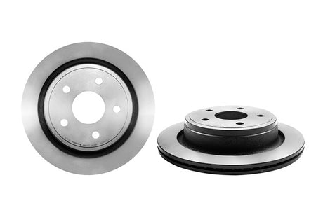 Product of Brembo 09903711C02 Vented 1 Piece Brake Rotor 